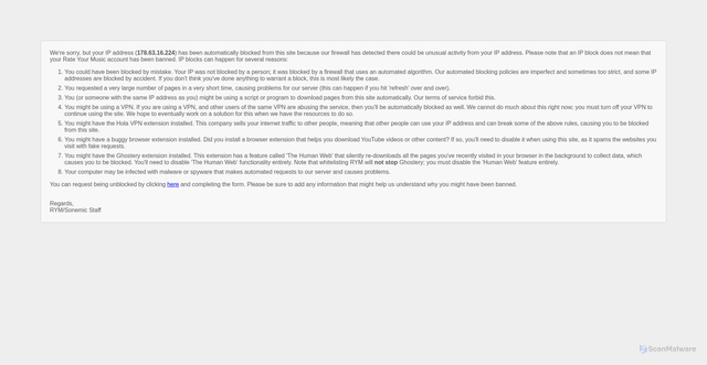 Security scan screenshot of https://glitchwave.com/game/blood-west/