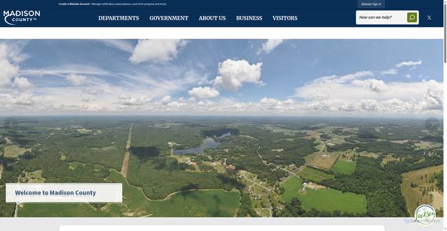 Security scan screenshot of https://madisoncountytn.gov/