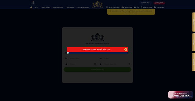 Security scan screenshot of https://meritkinf2000.com/register
