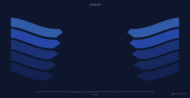Security scan screenshot of http://cuon.io/ibcM6qxn