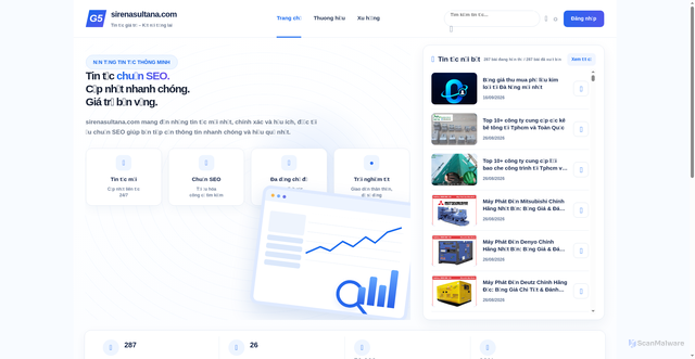 Security scan screenshot of https://sirenasultana.com/agenzia/