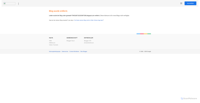 Security scan screenshot of https://goweatrf-7540160719130367336.blogspot.com/