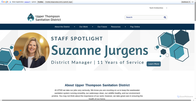 Security scan screenshot of https://utsd.colorado.gov/