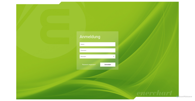 Security scan screenshot of http://app-review.enerchart.com/