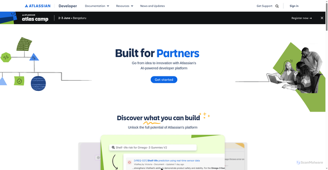 Security scan screenshot of https://api.atlassian-us-gov-mod.com