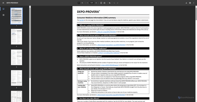 Security scan screenshot of https://www.nps.org.au/assets/medicines/0f1b730f-3def-47f5-ad17-a53300fec5e2.pdf