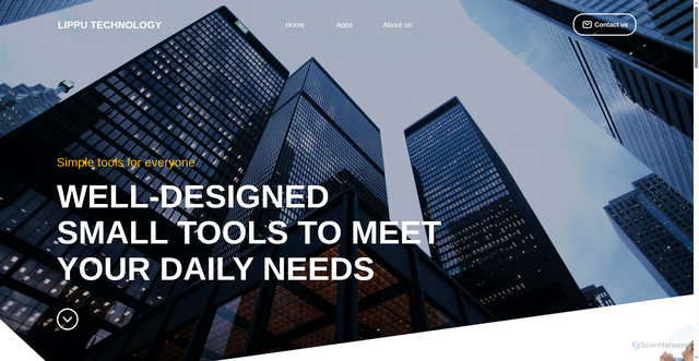 Security scan screenshot of https://lippu.ltd