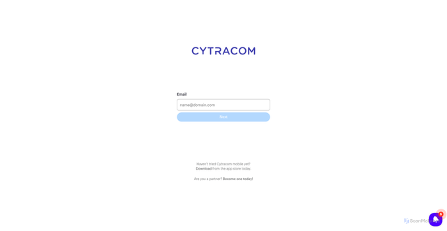 Security scan screenshot of https://desktop.cytracom.net