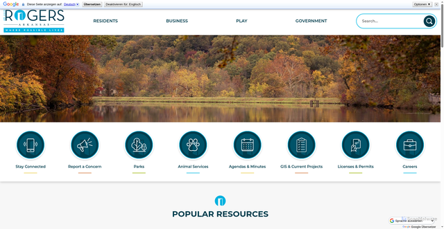 Security scan screenshot of https://www.rogersar.gov//