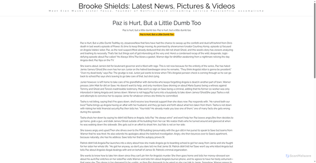 Security scan screenshot of https://articlebeginfave-i771g0rf9r.edgeone.app/23667-paz-is-hurt-but-a-little-dumb-too.html