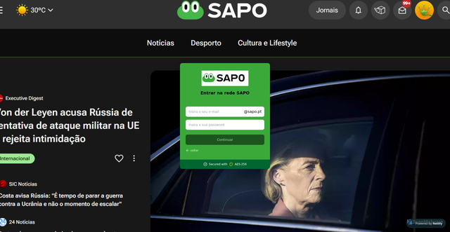 Security scan screenshot of http://polite-tulumba-704e1b.netlify.app/