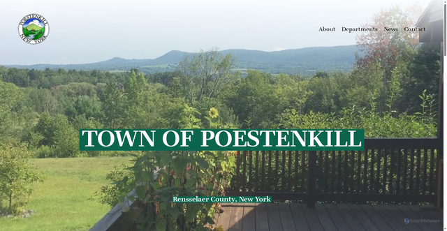 Security scan screenshot of https://www.poestenkillny.com/