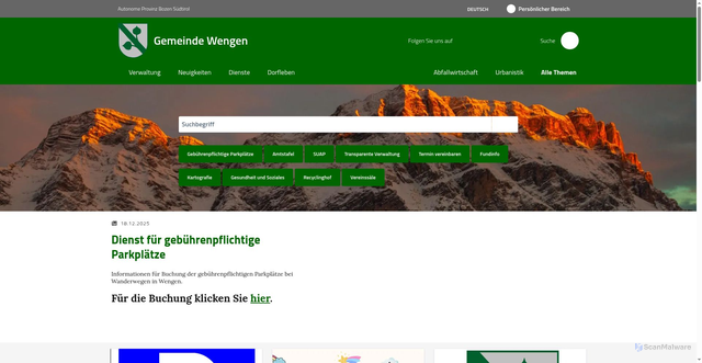 Security scan screenshot of https://www.laval.it/de