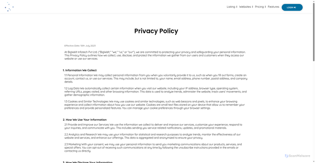 Security scan screenshot of https://thestudyworldonline.com/pp