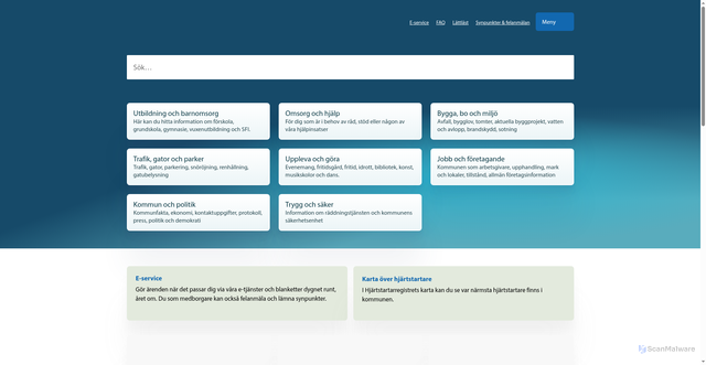 Security scan screenshot of https://staffanstorp.se/