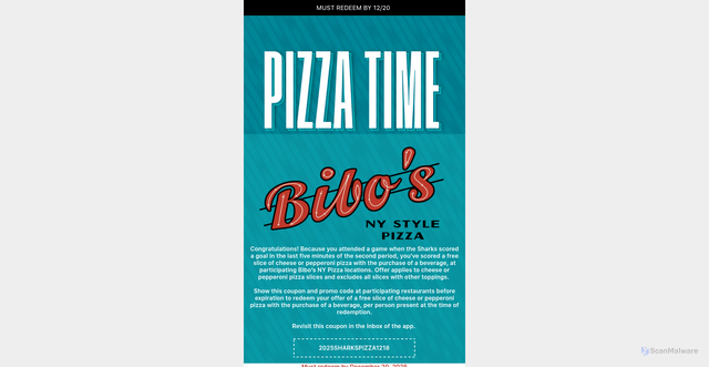 Security scan screenshot of https://san-jose-sharks.rover.io/BzqAPh