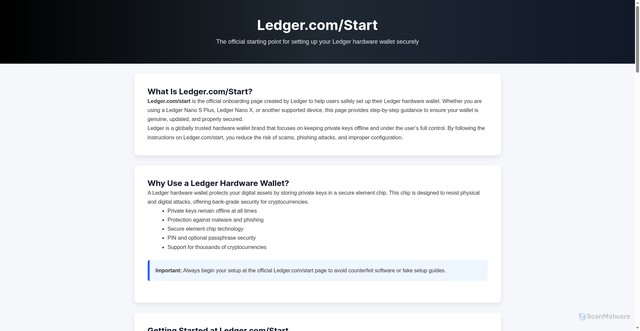 Security scan screenshot of beginsite.ghost.io