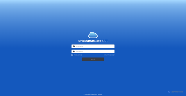 Security scan screenshot of https://oncourseconnect.com