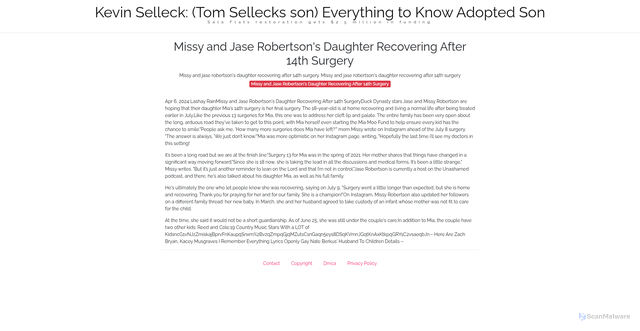 Security scan screenshot of https://divorcestatssitus-5gsqz69cq7.edgeone.app/20030-missy-and-jase-robertsons-daughter-recovering-after-14th-surgery.html