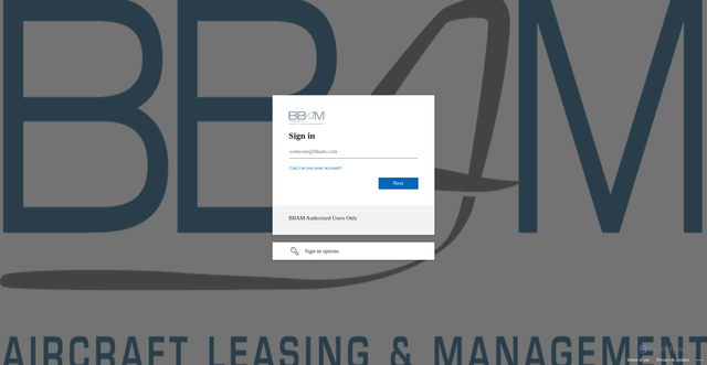 Security scan screenshot of https://bbam-my.sharepoint.com