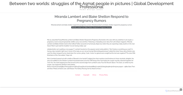 Security scan screenshot of https://goldjavahugo-pjpb4bdkq4.edgeone.app/14852-miranda-lambert-and-blake-shelton-respond-to-pregnancy-rumors.html