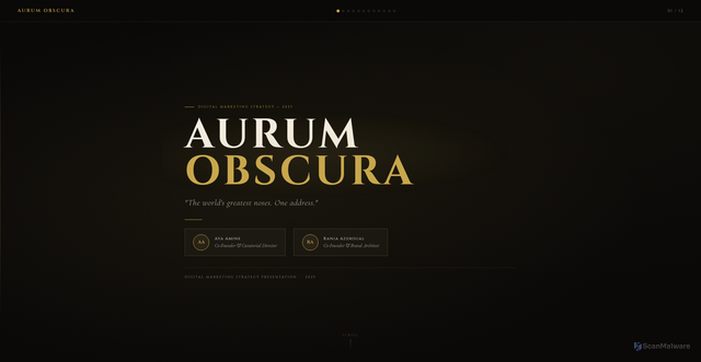 Security scan screenshot of https://aurumobscura-zvjesfu6ts.edgeone.app/