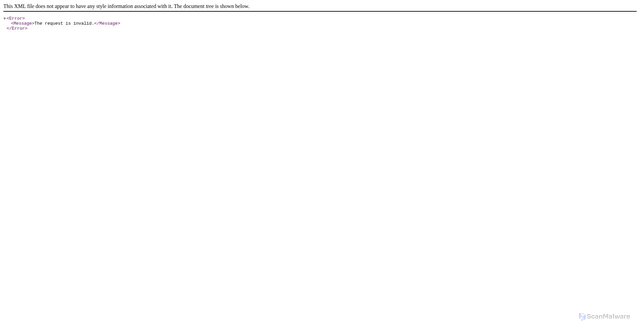 Security scan screenshot of https://api.aspc.co.uk
