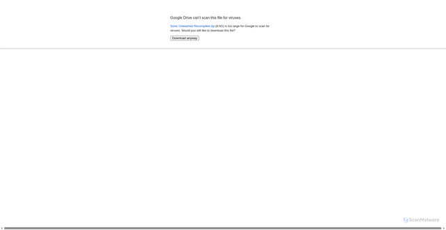 Security scan screenshot of https://drive.usercontent.google.com/download?id=1WGQ65FJMQ30_kP0bMRaEB_P9VaUHjTpk&export=download
