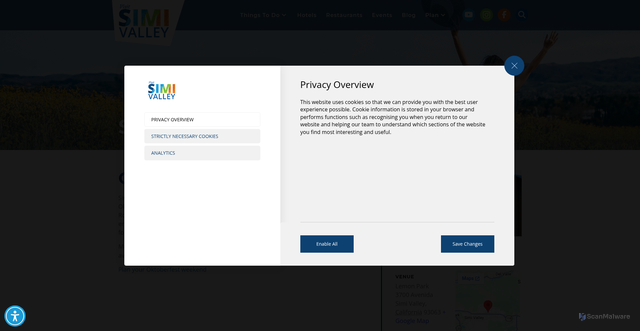 Security scan screenshot of https://www.visitsimivalley.com/event/oktoberfest-2025/