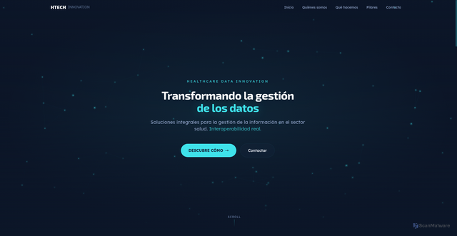 Security scan screenshot of https://htech-innovation.pages.dev/