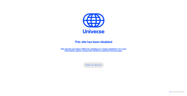 Security scan screenshot of http://mandirilivinbyid.univer.se/