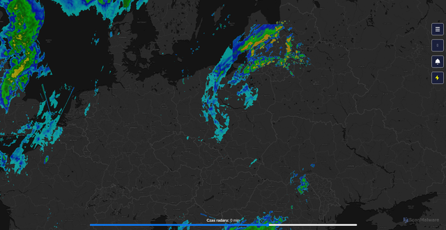 Security scan screenshot of https://radar-3i04ywytgu.edgeone.app/