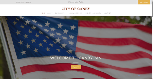 Security scan screenshot of https://canbymn.gov/