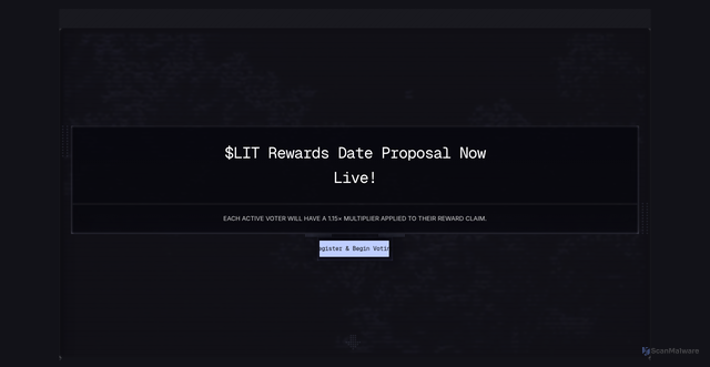 Security scan screenshot of https://proposal-lighter.info/