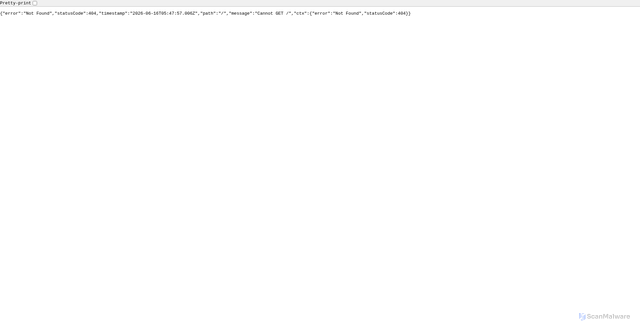 Security scan screenshot of https://api.novu.co