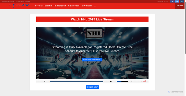 Security scan screenshot of https://lasafe.la.gov/video/okz/video-lightning-vs-mammoth-tvs128594125212.html