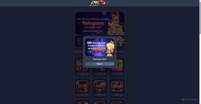 Security scan screenshot of https://ibetphlegit.com/njg5nw