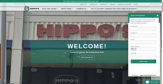 Security scan screenshot of https://hipposonline.com