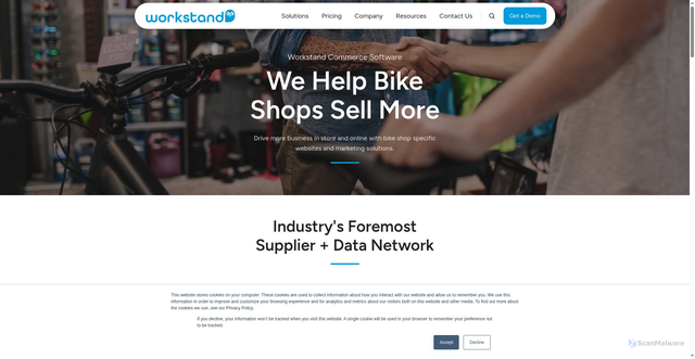 Security scan screenshot of https://smartetailing.net