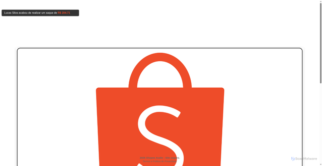 Security scan screenshot of https://shopeehomeoffice.vercel.app/