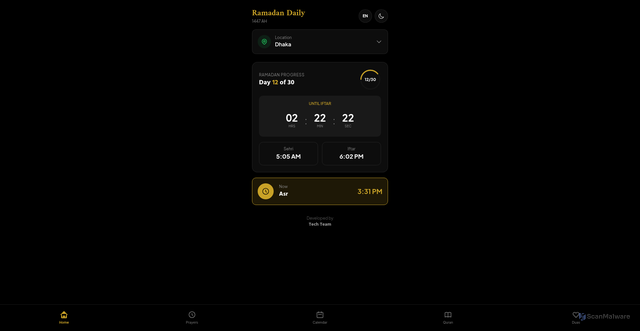 Security scan screenshot of https://tamimbahi-ya4xqvb1es.edgeone.app/