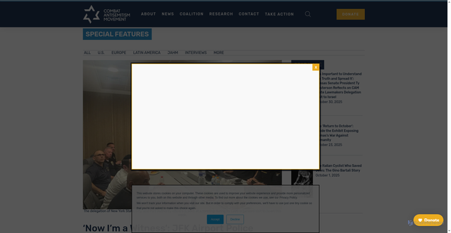 Security scan screenshot of https://combatantisemitism.org/special-features/now-im-a-witness-jfk-airport-police-commander-visits-israel-as-part-of-cam-law-enforcement-delegation/