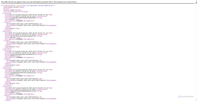 Security scan screenshot of https://disk.akamaized.net/