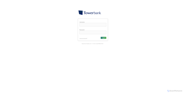 Security scan screenshot of https://towerbank.mambu.com