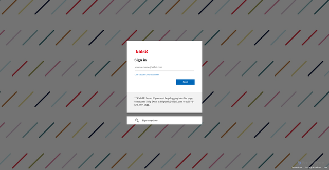 Security scan screenshot of https://kids2applications.cloud.com