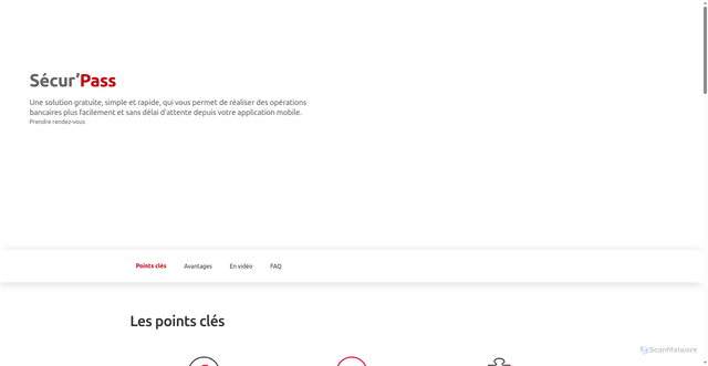 Security scan screenshot of https://caisse-depargneregional.web.app/
