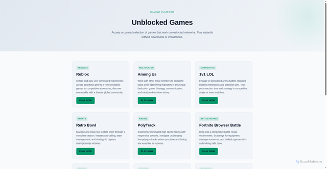 Security scan screenshot of https://michuscrypt.github.io/jack-games