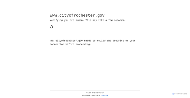 Security scan screenshot of https://www.cityofrochester.gov/