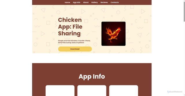 Security scan screenshot of https://rush-app.space/