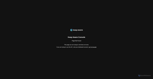 Security scan screenshot of https://k263.point.awarefilter.com
